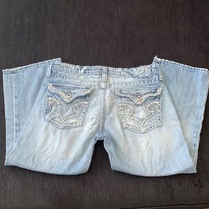 Big Star Low Rise Casey Cropped Jeans 29